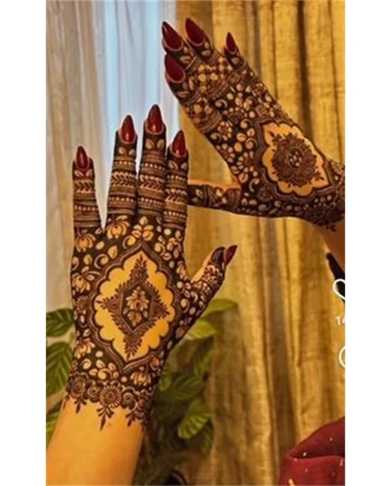 Classic Indian Bridal New Henna Design Latest Designs Mehndi Design